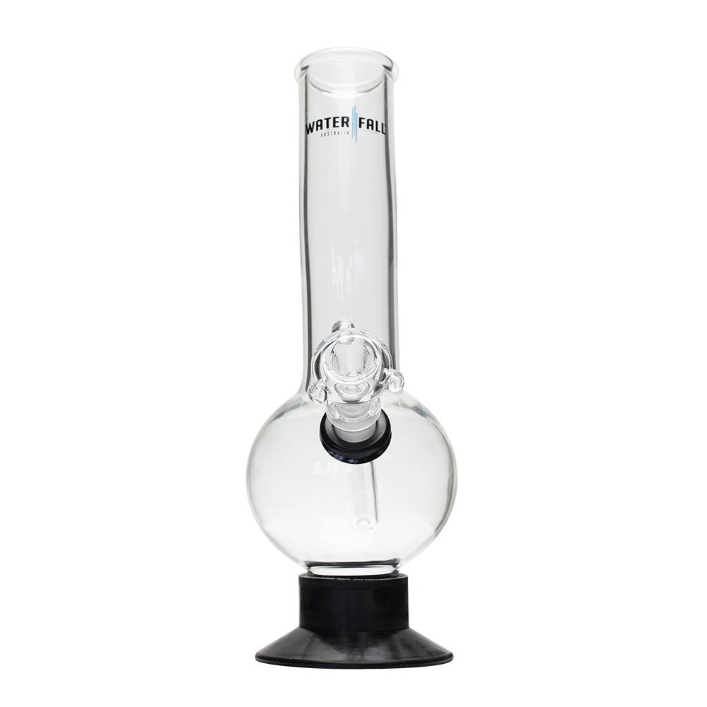 Waterfall Decimator Highbrid Series Glass Bong - Black Waterfall