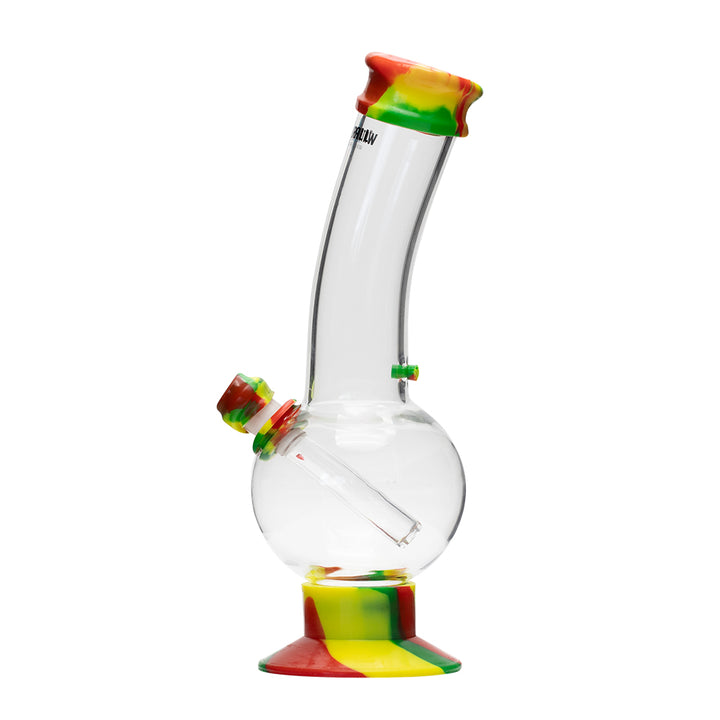 Waterfall Decimator Highbrid Series Glass Bong - Rasta Waterfall