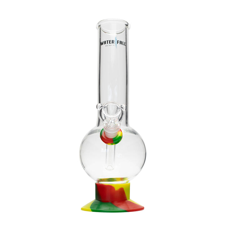 Waterfall Decimator Highbrid Series Glass Bong - Rasta Waterfall