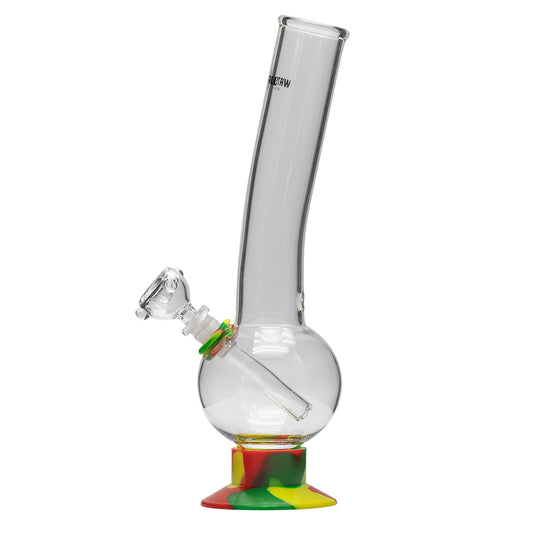 Waterfall Supernova Highbrid Series Glass Bong - Rasta Waterfall