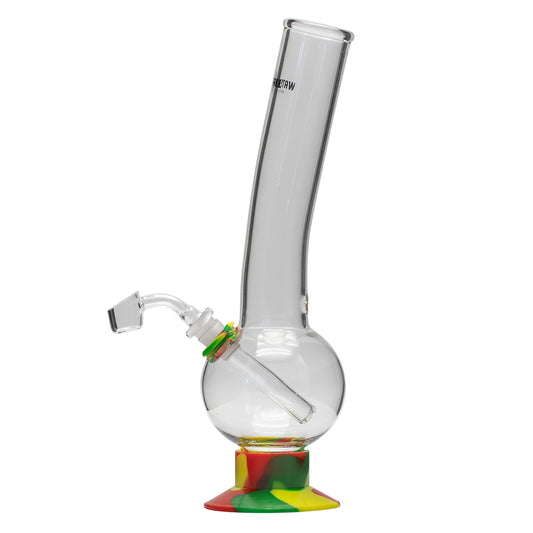 Waterfall Supernova Highbrid Series Glass Bong - Rasta Waterfall
