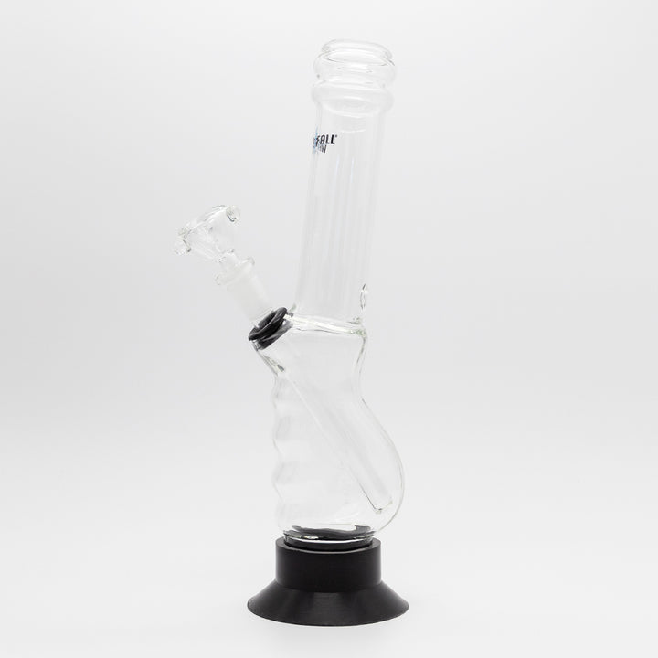 Large Gripper Deluxe Glass Bong Waterfall