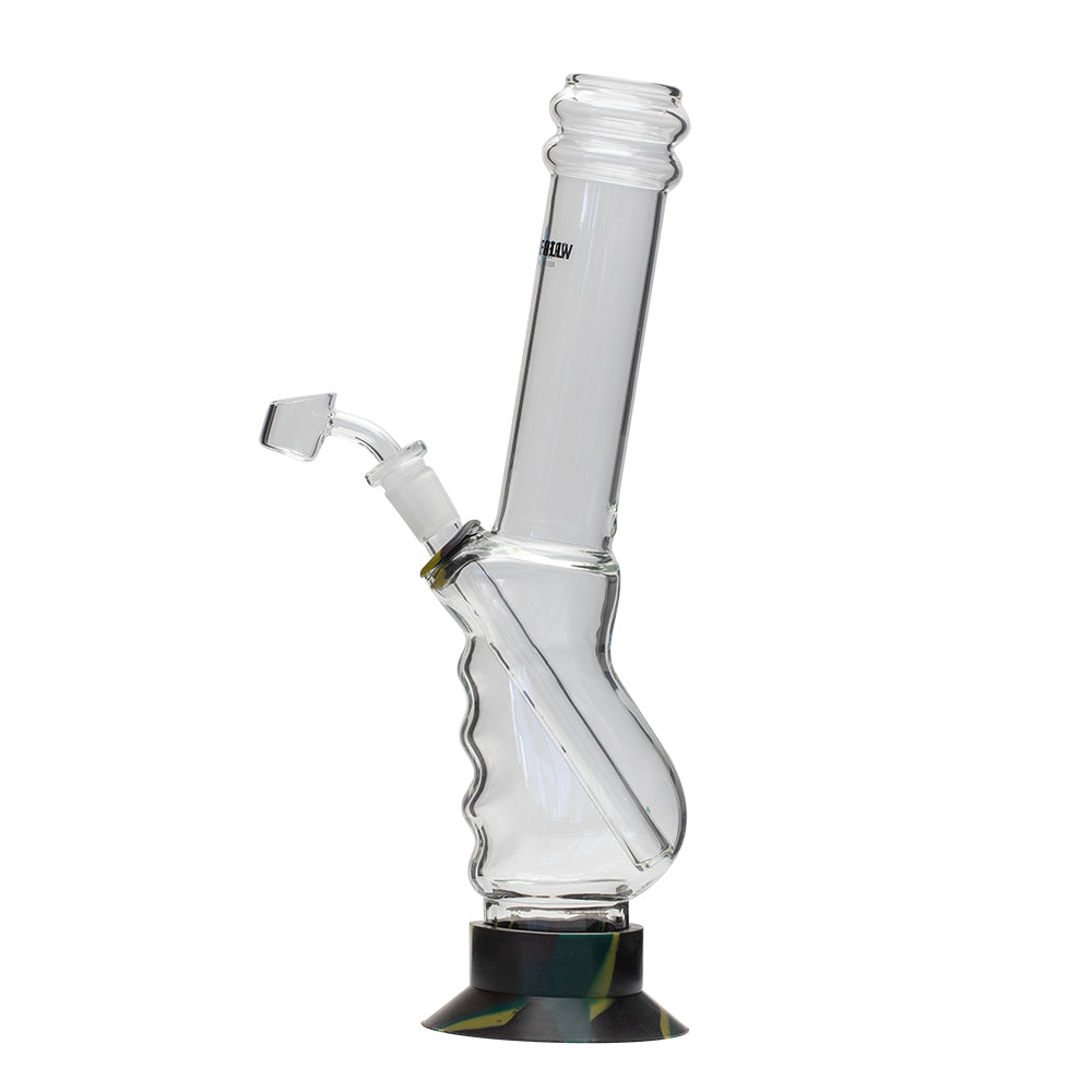 Waterfall Large Gripper Highbrid Series Glass Bong - Camo Waterfall