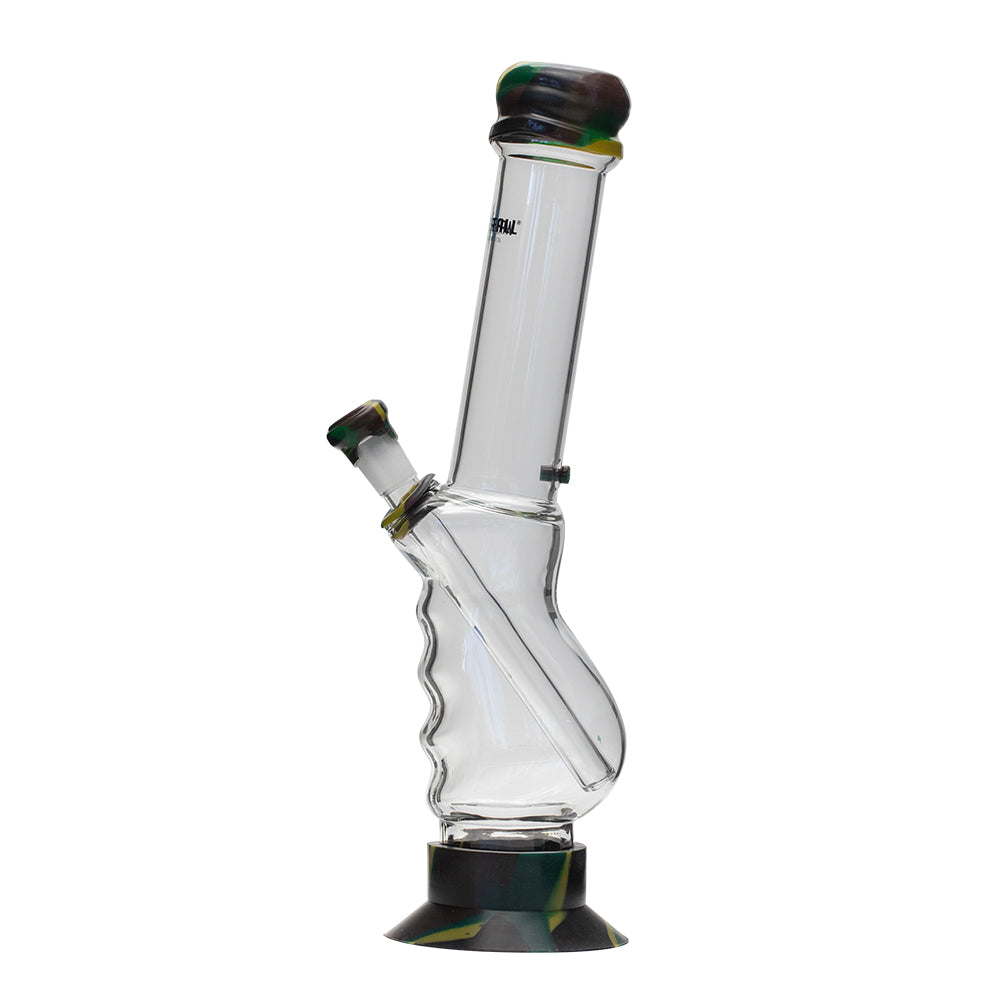 Waterfall Large Gripper Highbrid Series Glass Bong - Camo Waterfall