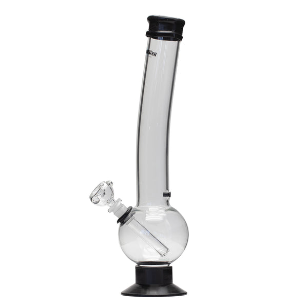 Waterfall Terminator Highbrid Series Glass Bong - Black Waterfall