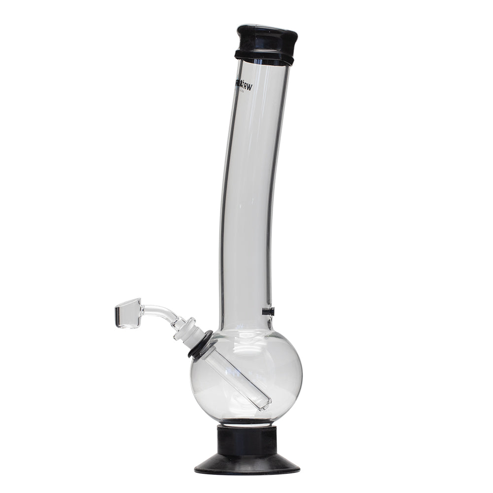 Waterfall Terminator Highbrid Series Glass Bong - Black Waterfall