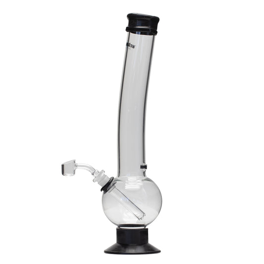 Waterfall Terminator Highbrid Series Glass Bong - Black Waterfall