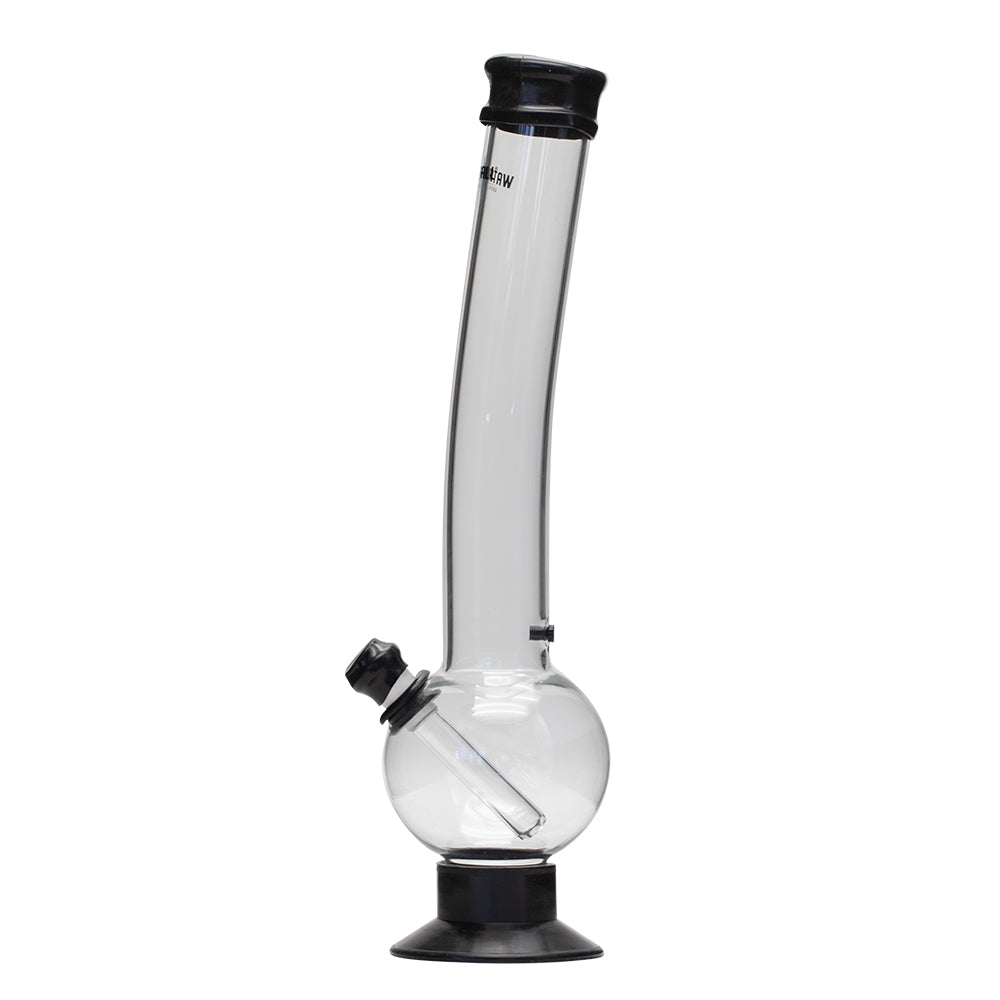 Waterfall Terminator Highbrid Series Glass Bong - Black Waterfall