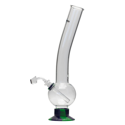 Waterfall Terminator Highbrid Series Glass Bong - Green/Blue Waterfall
