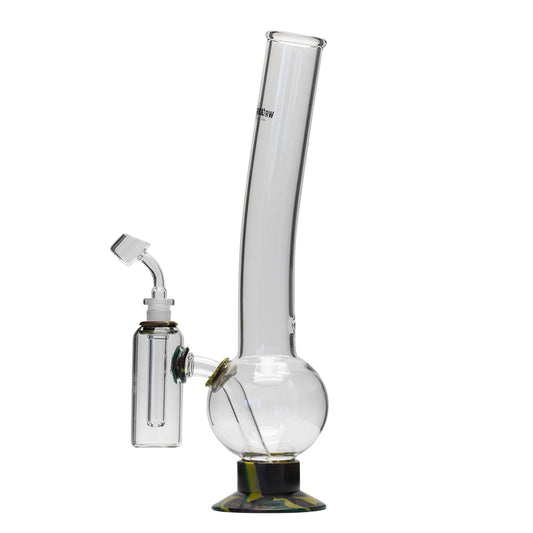 Waterfall Terminator Highbrid Series With Ash Catcher Glass Bong - Camo Waterfall