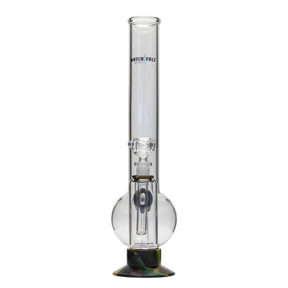 Waterfall Terminator Highbrid Series With Ash Catcher Glass Bong - Camo Waterfall