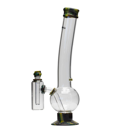 Waterfall Terminator Highbrid Series With Ash Catcher Glass Bong - Camo Waterfall