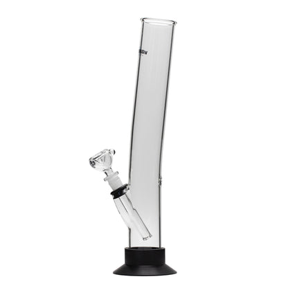 Waterfall Big Lips Highbrid Series Glass Bong - Black Waterfall