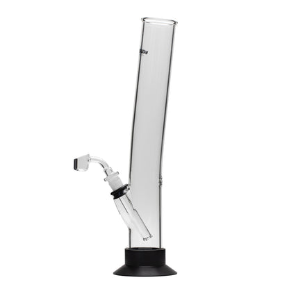 Waterfall Big Lips Highbrid Series Glass Bong - Black Waterfall