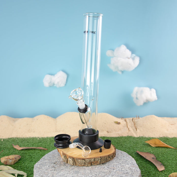 Large Big Lips Deluxe Glass Bong Waterfall