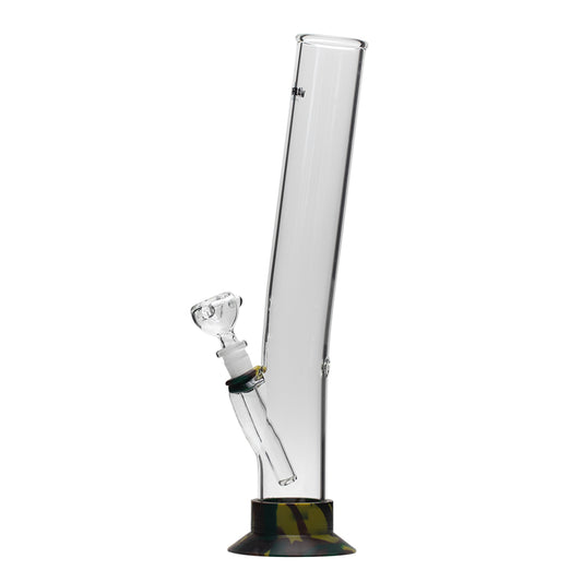 Waterfall Big Lips Highbrid Series Glass Bong - Camo Waterfall