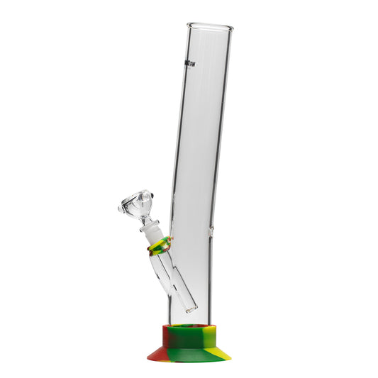 Waterfall Big Lips Highbrid Series Glass Bong - Rasta Waterfall