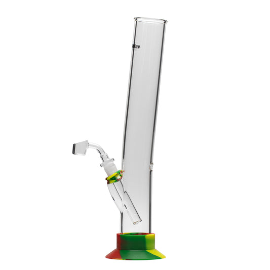 Waterfall Big Lips Highbrid Series Glass Bong - Rasta Waterfall
