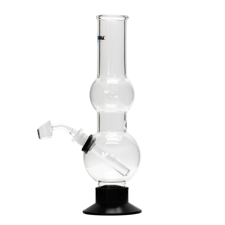 Waterfall Beano Highbrid Series Glass Bong - Black Waterfall