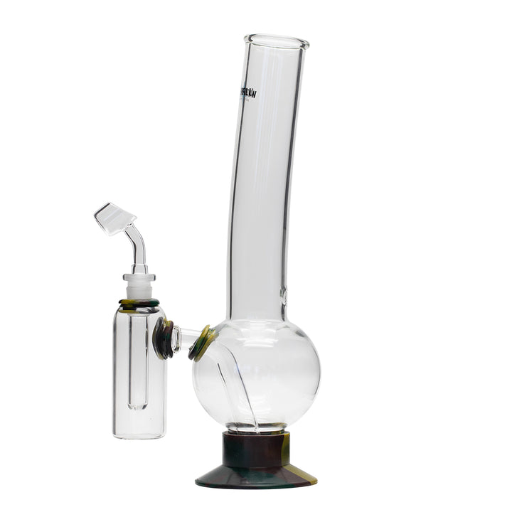 Waterfall Eliminator Highbrid Series Glass Bong With Ash Catcher - Camo Waterfall