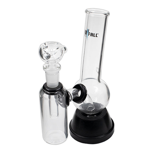 Mini Exterminator Deluxe Glass Bong - Chamber Edition Waterfall