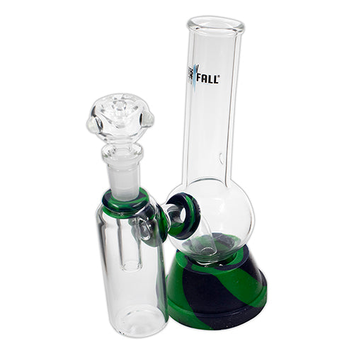 Mini Exterminator Deluxe Glass Bong - Chamber Edition Waterfall