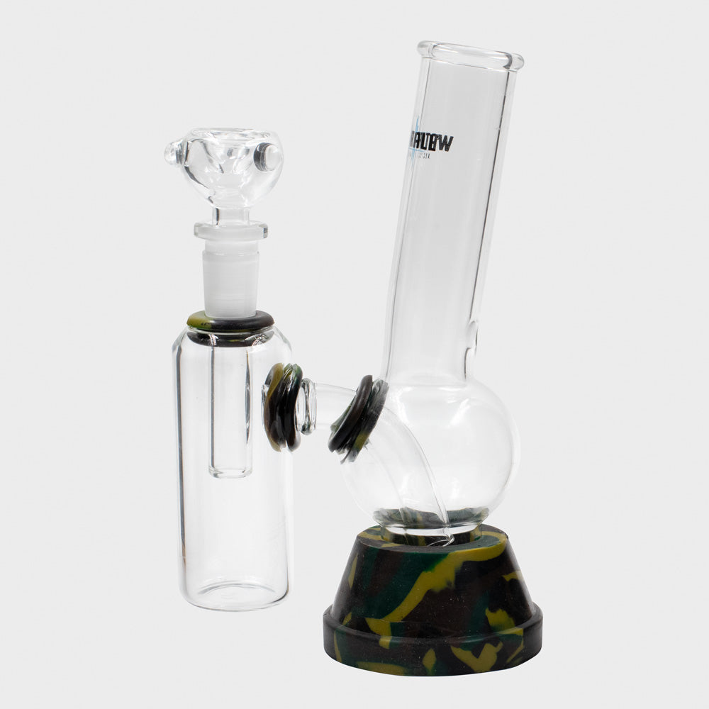 Zap Bonza Deluxe Glass Bong - Chamber Edition Waterfall