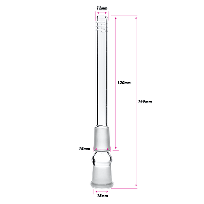 Glass Slider Stem - 10cm (18mm Fit) The Bong Shop