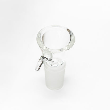 Funnel Curved Handle Glass Cone - 18mm The Bong Shop