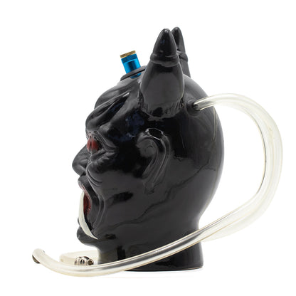 ONI Demon Ceramic Hose Bong - Red The Bong Shop
