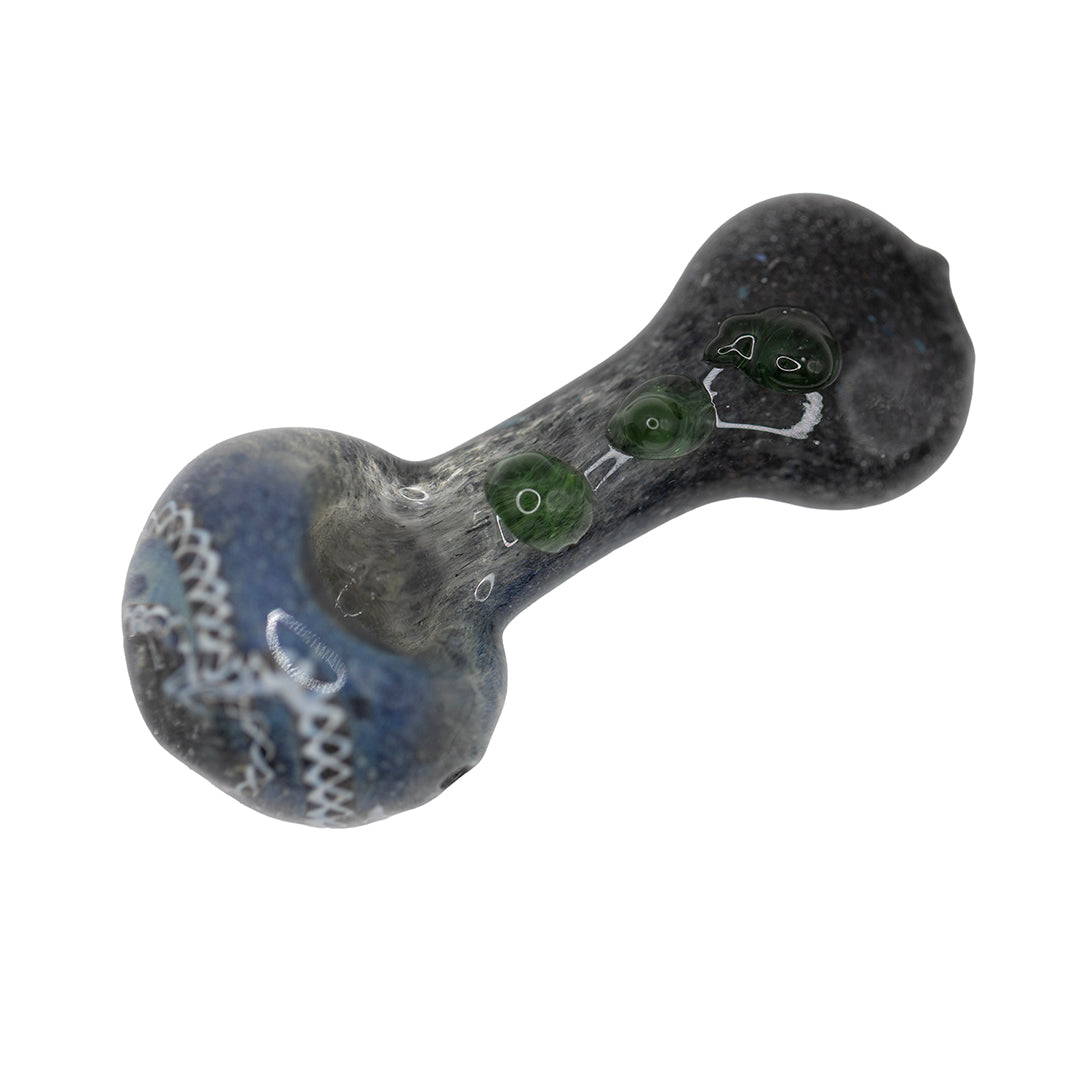 Glass Dry Pipe with Swirls