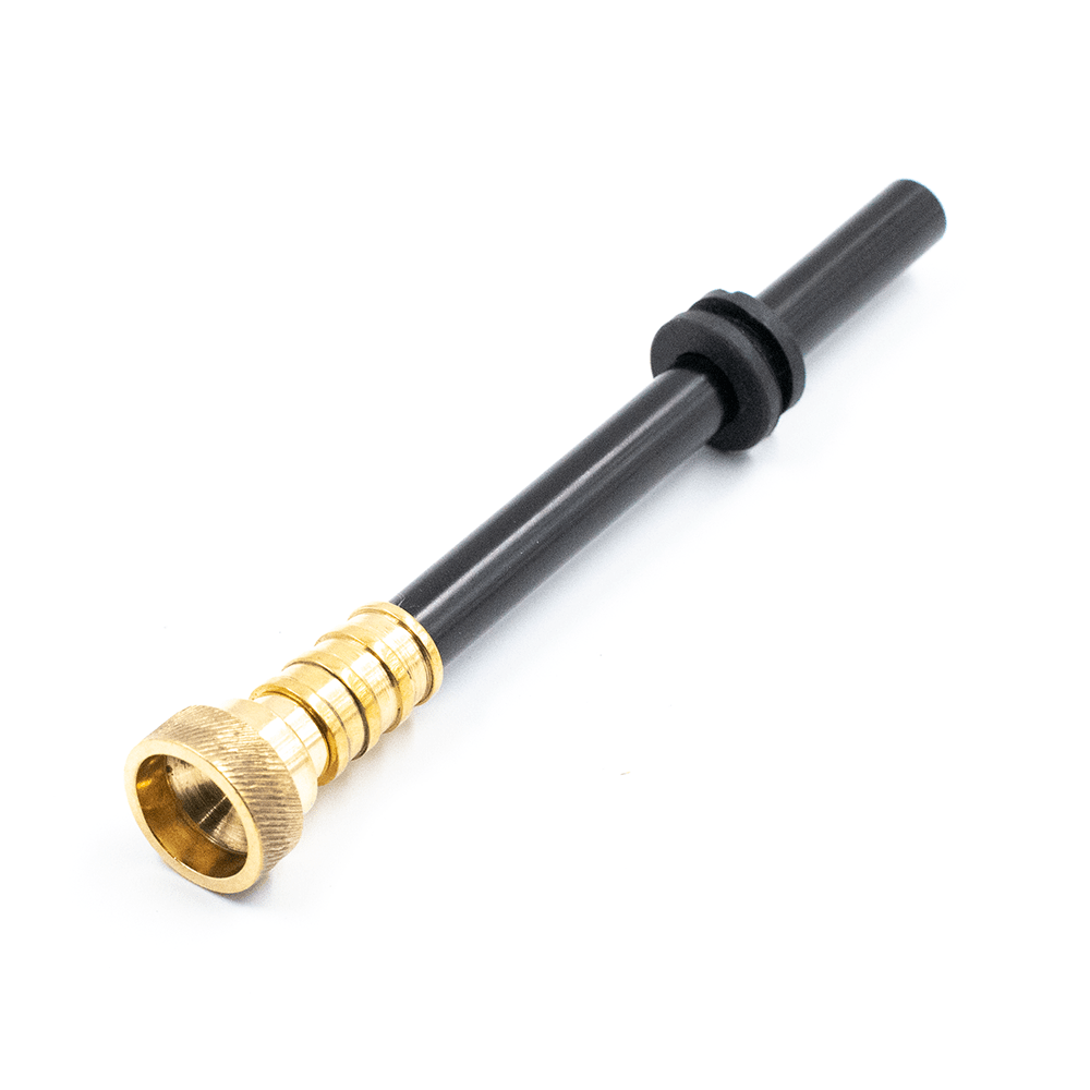Standard Anodised Brass Pop-In Cone & Collar Stem Kit Waterfall