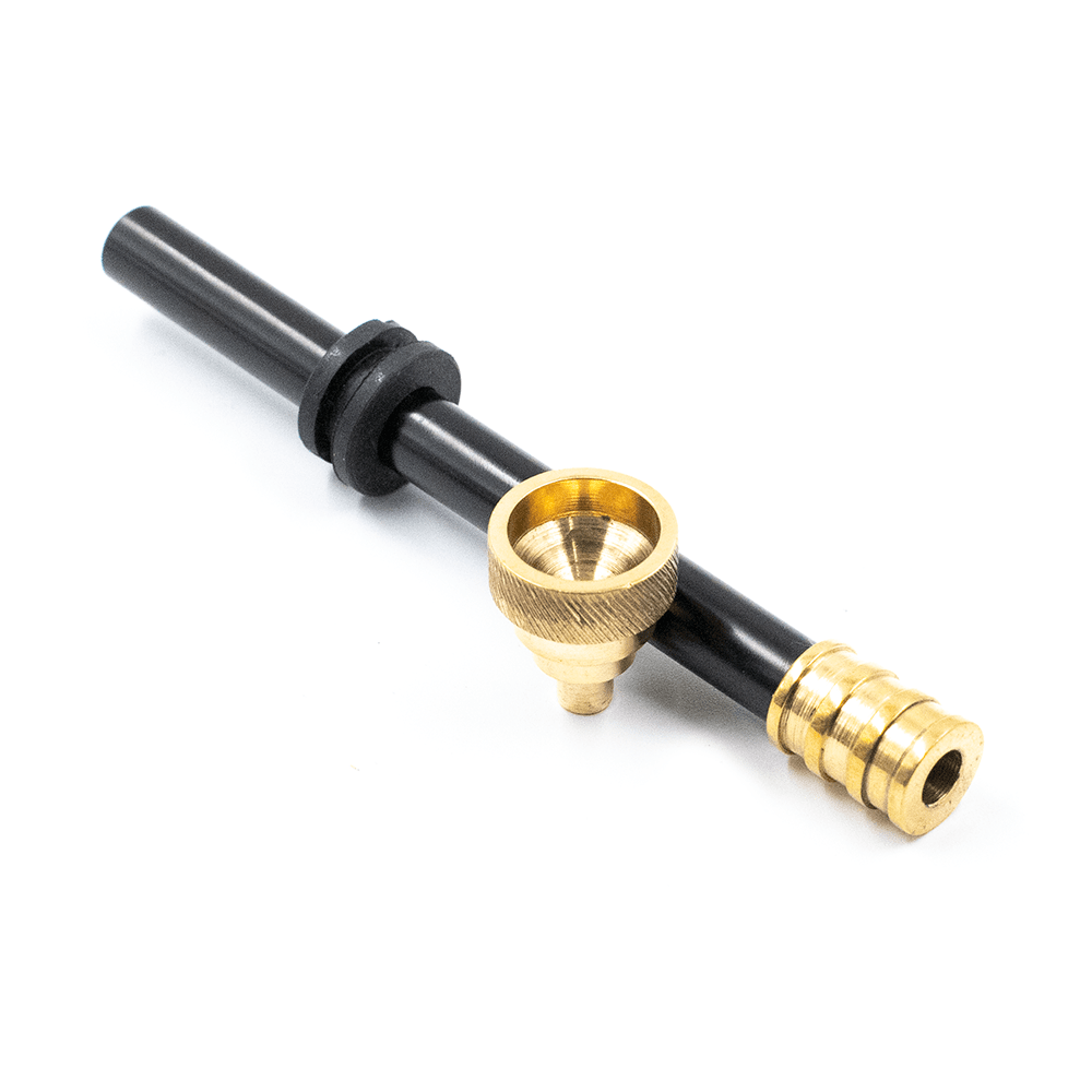 Standard Anodised Brass Pop-In Cone & Collar Stem Kit Waterfall