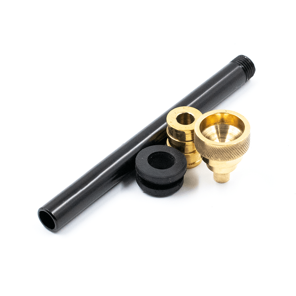 Standard Anodised Brass Pop-In Cone & Collar Stem Kit Waterfall