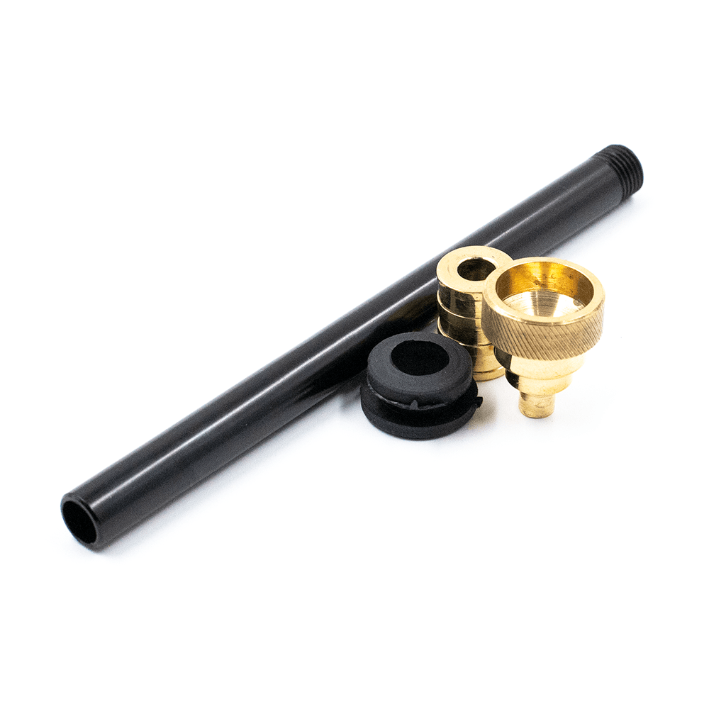 Standard Anodised Brass Pop-In Cone & Collar Stem Kit Waterfall
