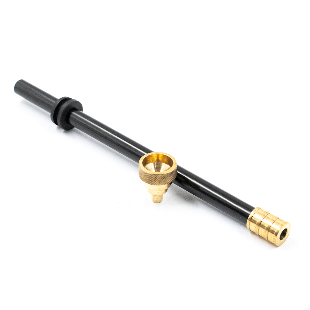 Standard Anodised Brass Pop-In Cone & Collar Stem Kit Waterfall