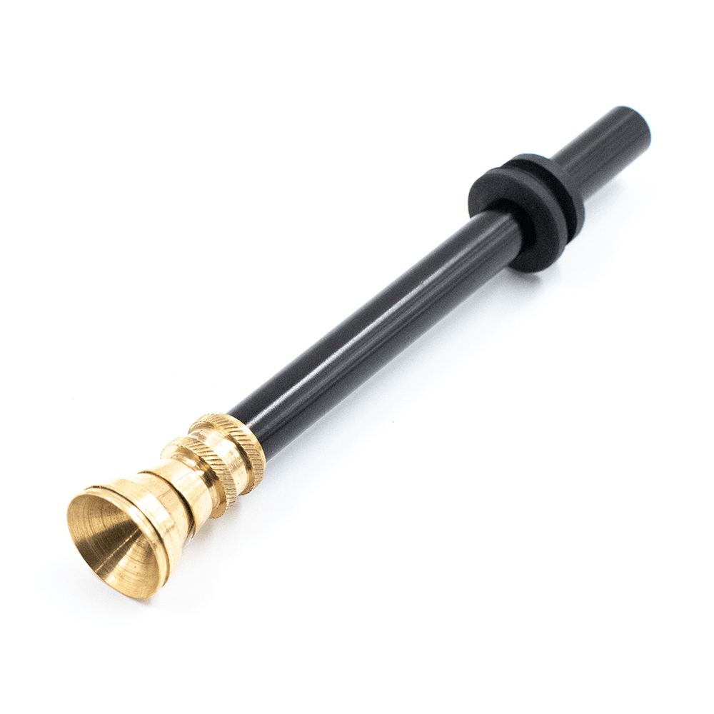 Standard Anodised Brass Slip-In Cone & Collar Stem Kit Waterfall