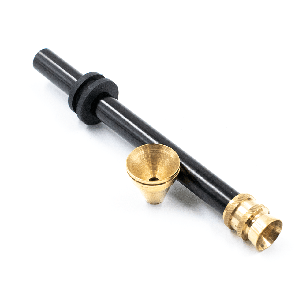 Standard Anodised Brass Slip-In Cone & Collar Stem Kit Waterfall