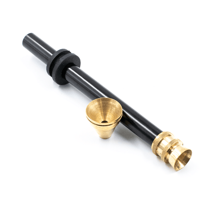 Standard Anodised Brass Slip-In Cone & Collar Stem Kit Waterfall