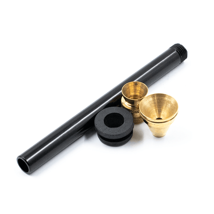 Standard Anodised Brass Slip-In Cone & Collar Stem Kit Waterfall