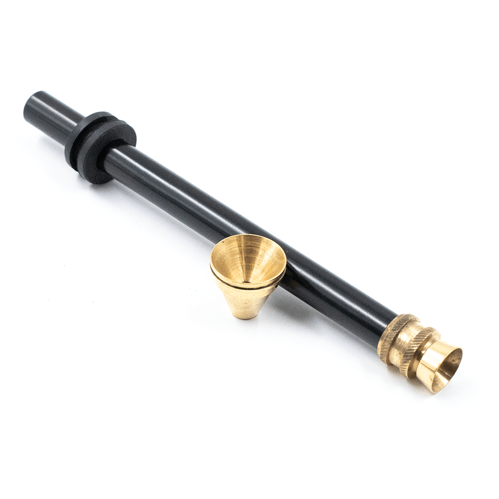 Standard Anodised Brass Slip-In Cone & Collar Stem Kit Waterfall