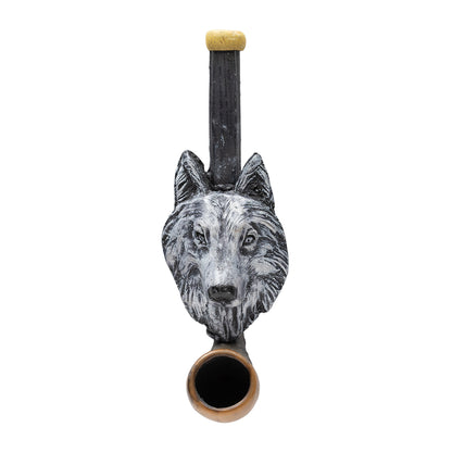 Walker Wolf Hand Crafted Dry Pipe