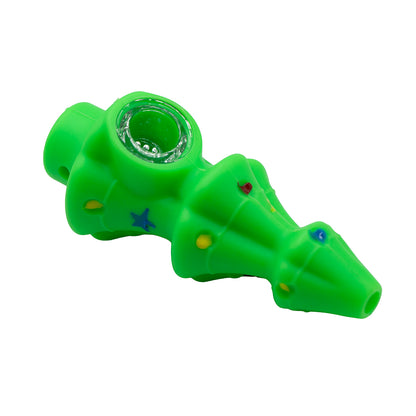 Silicone Pipe- Christmas Tree