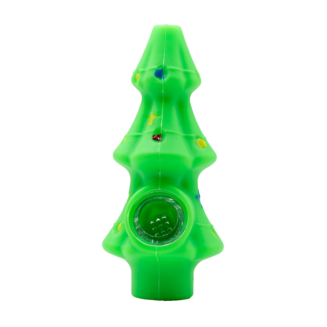 Silicone Pipe- Christmas Tree