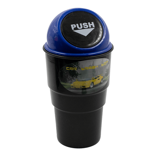 Butt Bin Black With Lid Ash Tray The Bong Shop