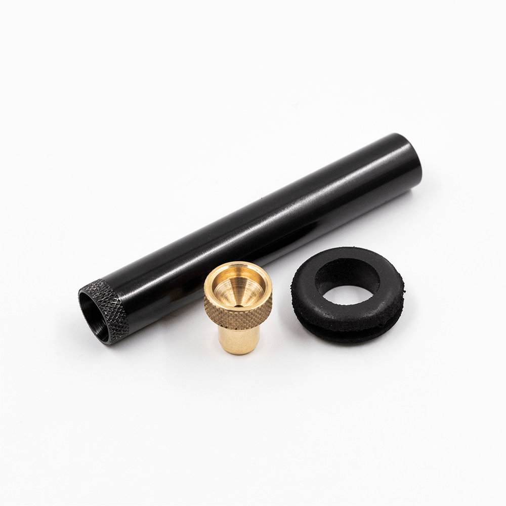 Bonza Anodised Brass Pop-In Cone & Collar Stem Kit The Bong Shop
