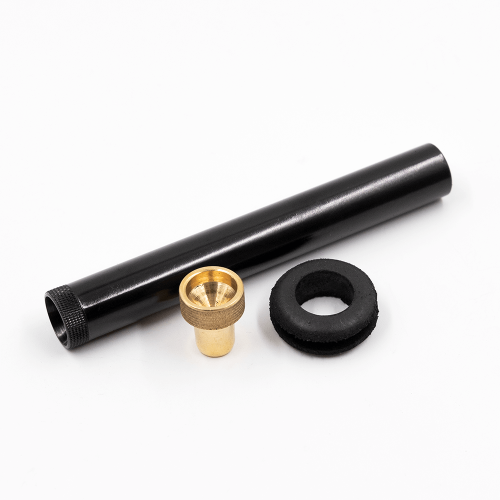 Bonza Anodised Brass Pop-In Cone & Collar Stem Kit The Bong Shop