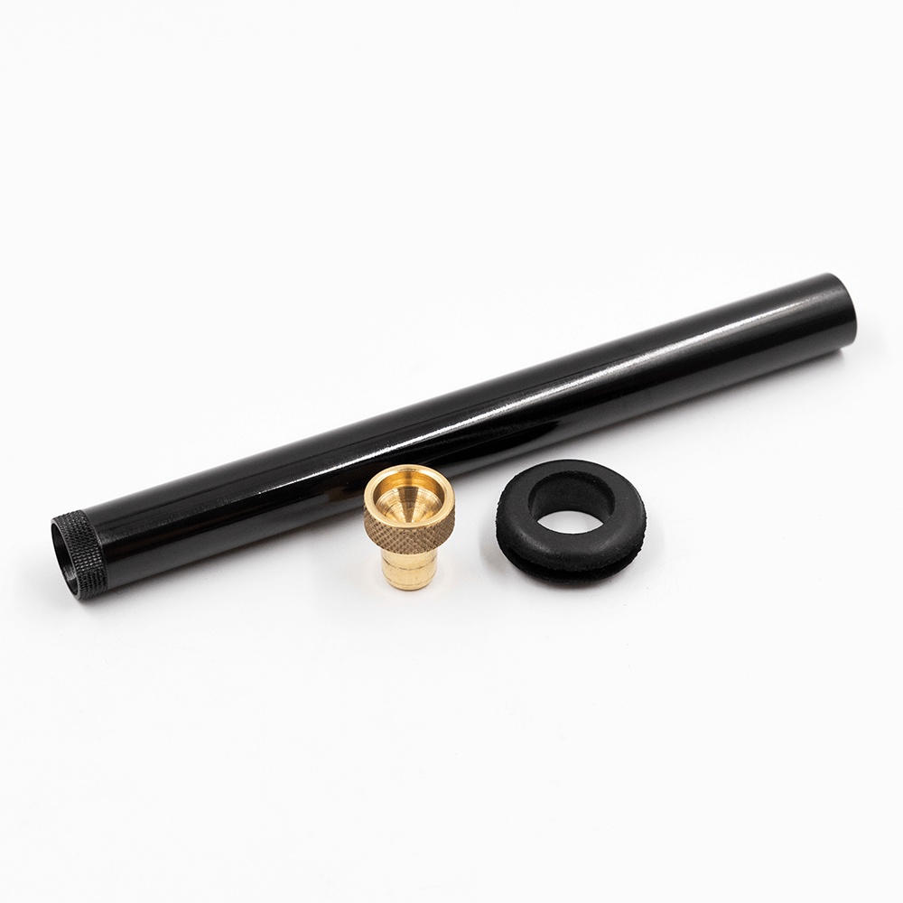 Bonza Anodised Brass Pop-In Cone & Collar Stem Kit The Bong Shop