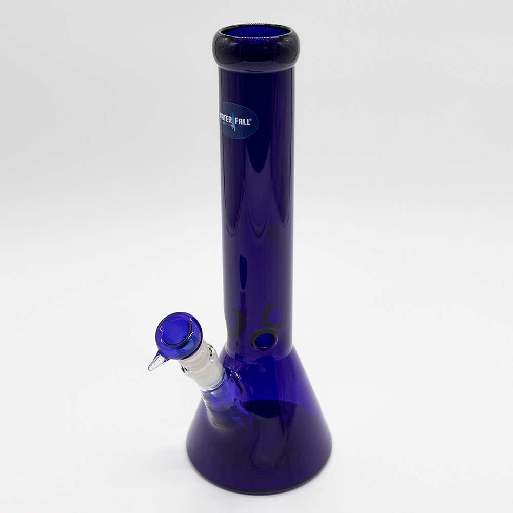 D4 Beaker Glass Bong Waterfall