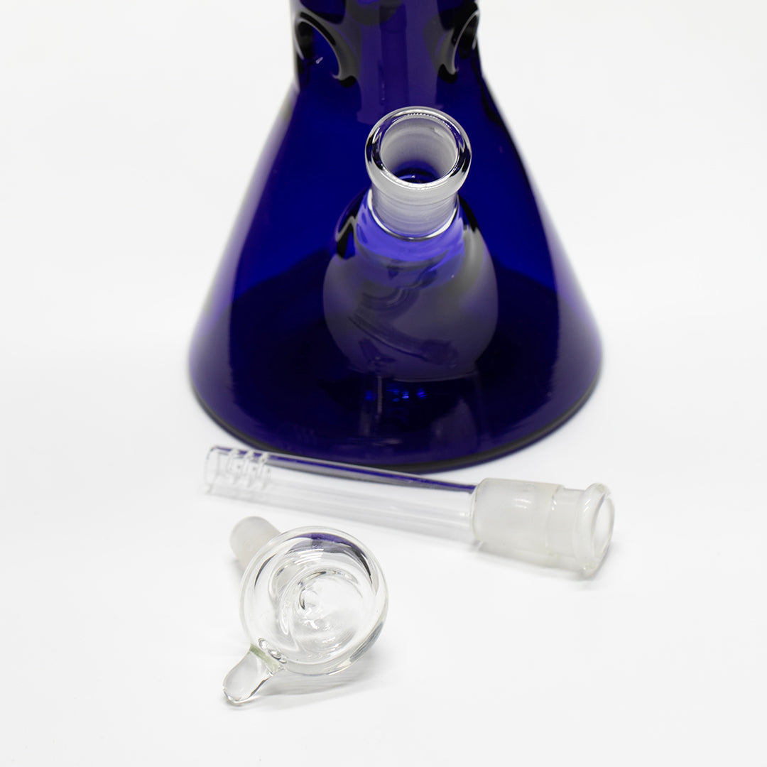 Waterfall D4 Beaker Glass Bong